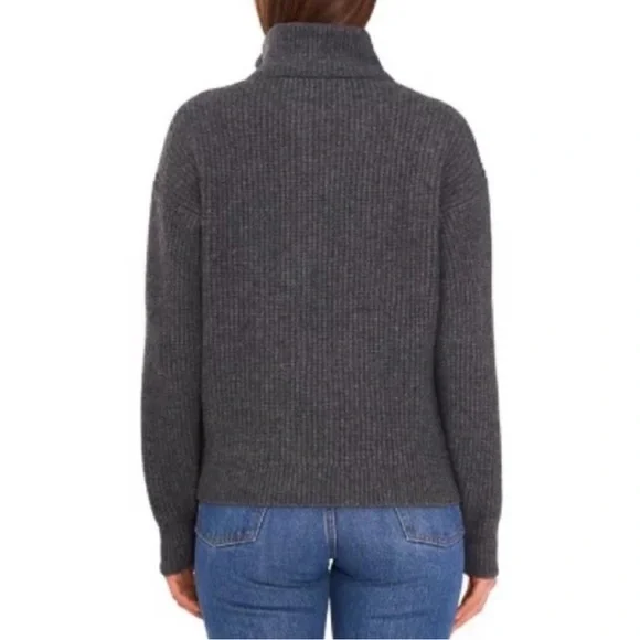 Vince Camuto Half Zip Pullover Soft Knit Sweater - Picture 2 of 8